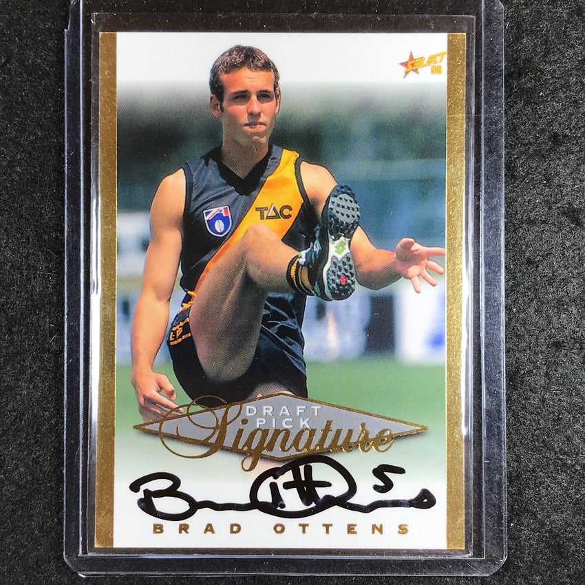 1998 Select AFL Signature BRAD OTTENS Draft Pick Signature /750