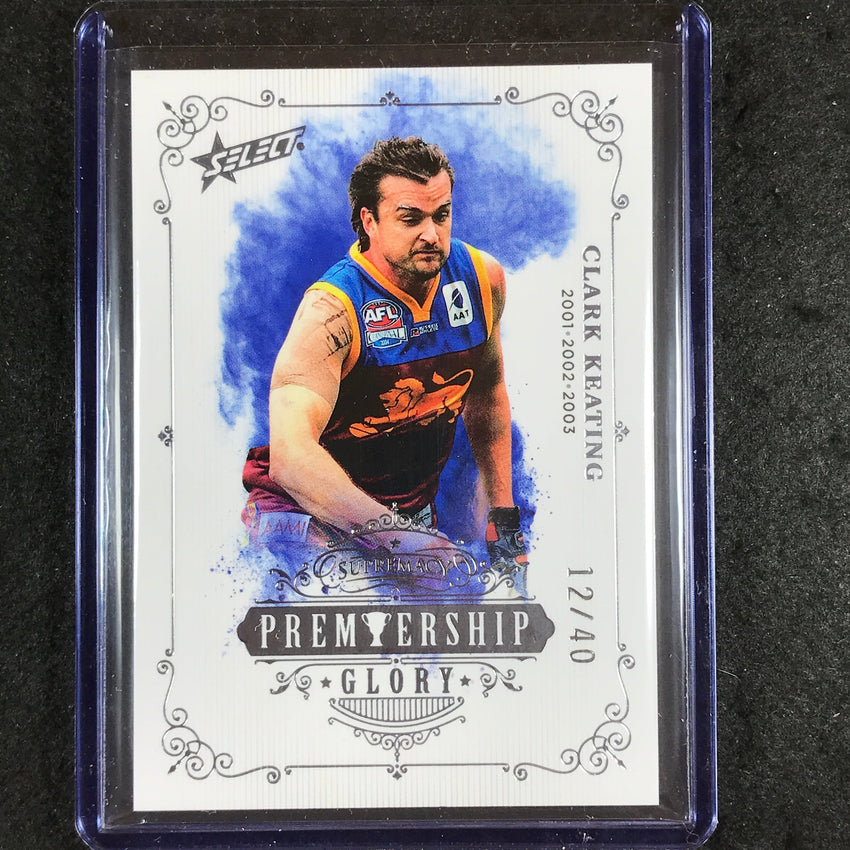 2021 Select AFL Supremacy CLARK KEATING Premiership Glory 12/40