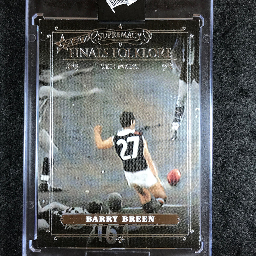 2019 Select AFL Supremacy BARRY BREEN Finals Folklore 09/70