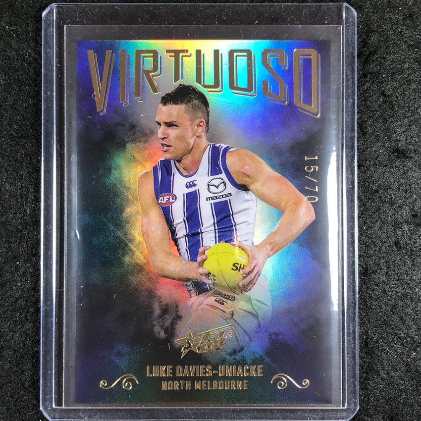 2022 Select AFL Footy Stars LUKE DAVIES-UNIACKE Virtuoso 15/70