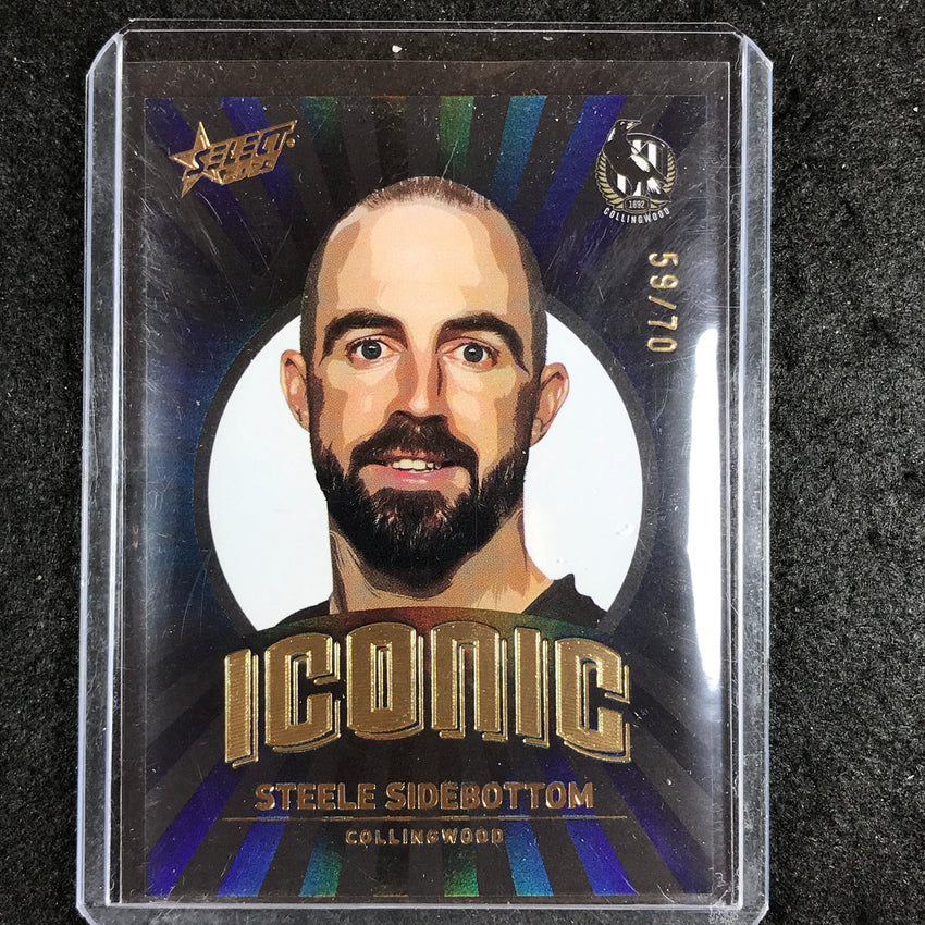 2023 Select AFL Footy Stars STEELE SIDEBOTTOM Iconic 59/70