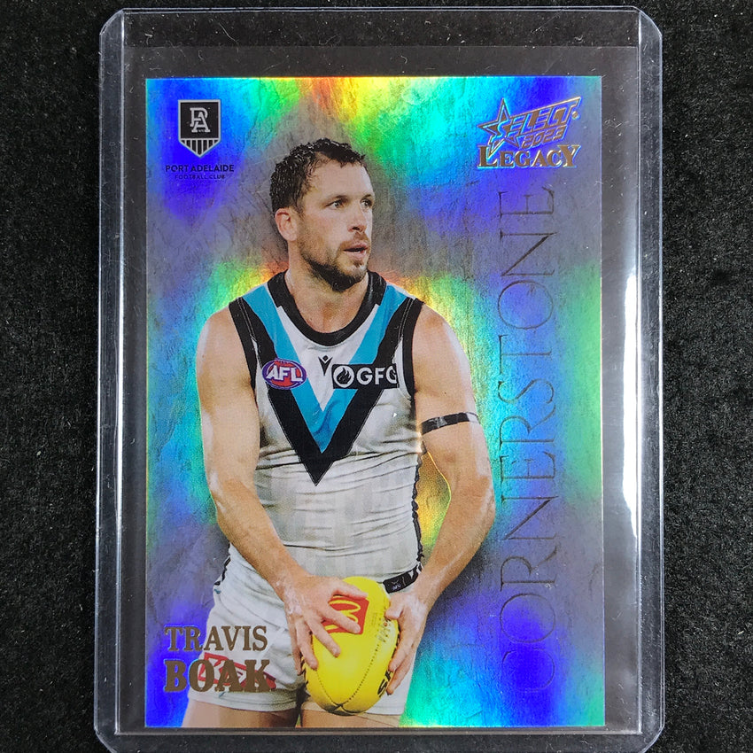 2023 Select AFL Legacy TRAVIS BOAK Cornerstone 01/85