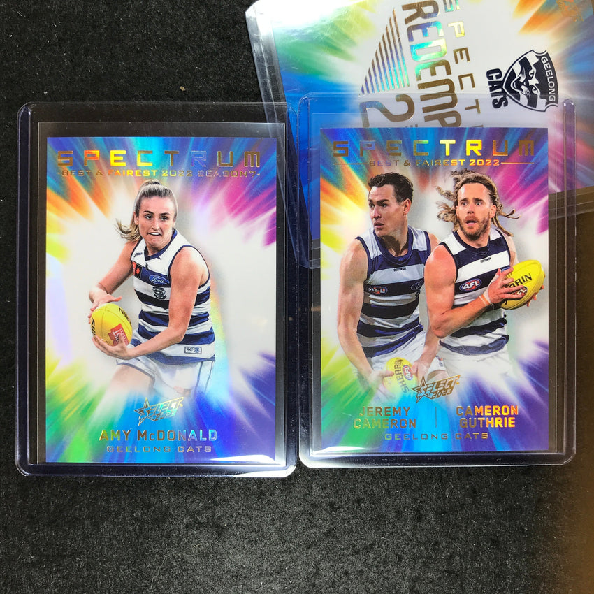 2023 Select AFL Footy Stars GEELONG Spectrum 2 CAMERON GUTHRIE MCDONALD 8/125