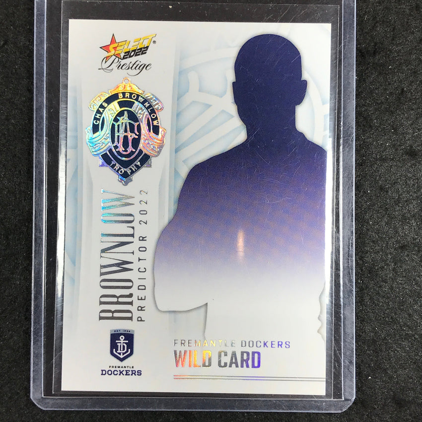 2022 Select AFL Prestige FREMANTLE WILDCARD Brownlow Predictor Platinum 09/60