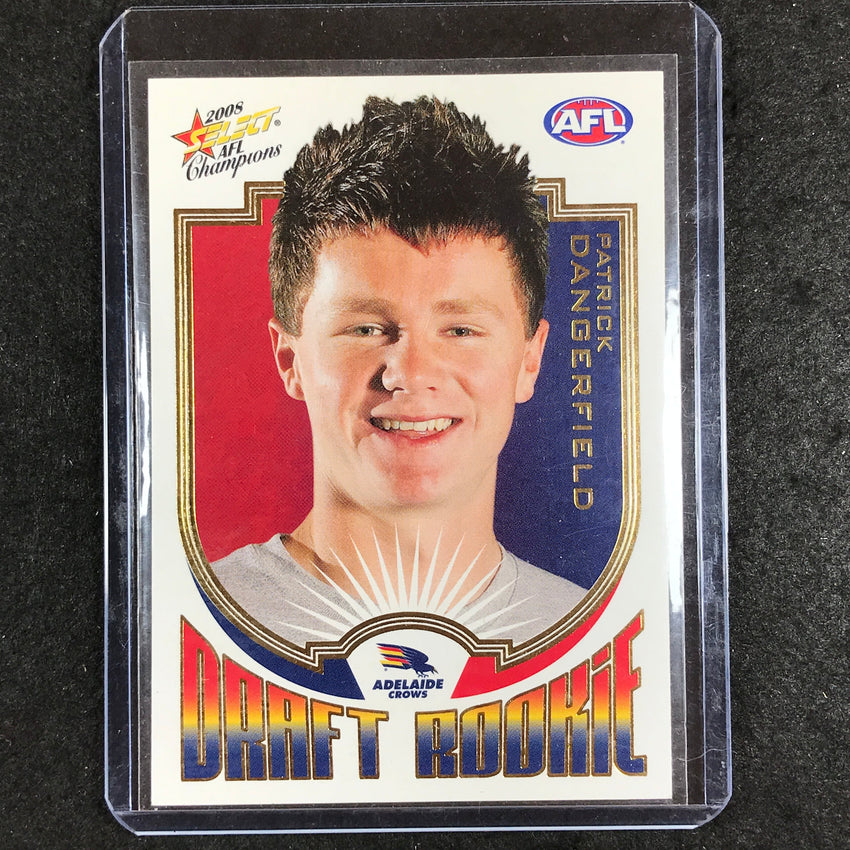 2008 Select AFL Champions PATRICK DANGERFIELD Draft Rookie DR10