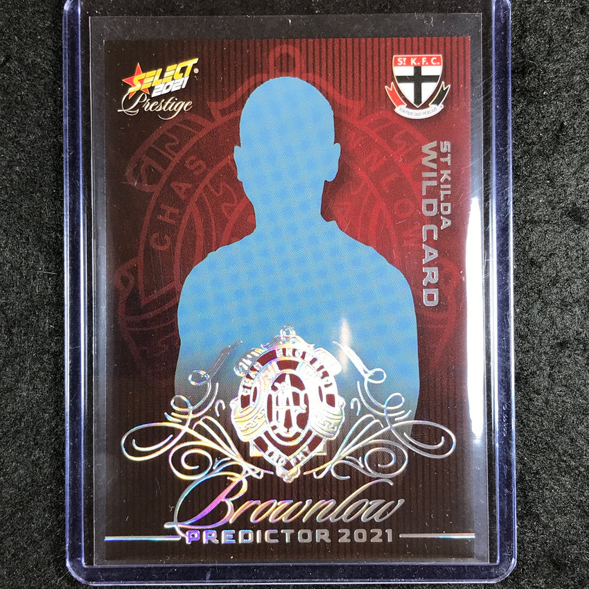 2021 Select AFL Prestige ST KILDA WILDCARD Brownlow Predictor Platinum 56/60