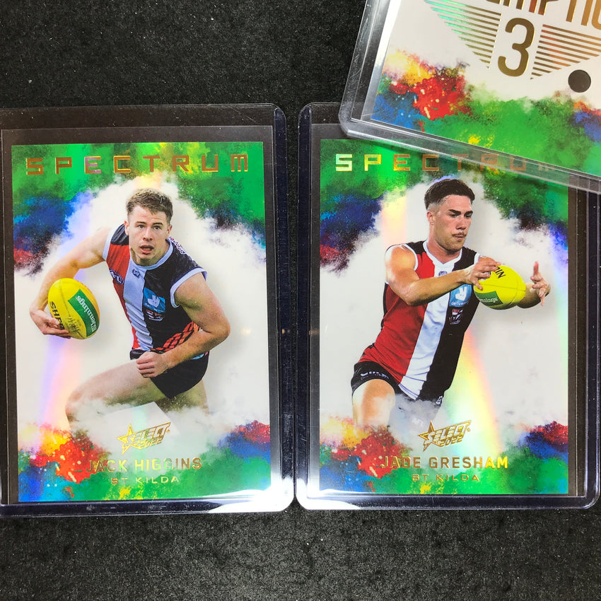 2022 Select AFL Footy Stars ST KILDA Spectrum 3 GRESHAM HIGGINS 79/125