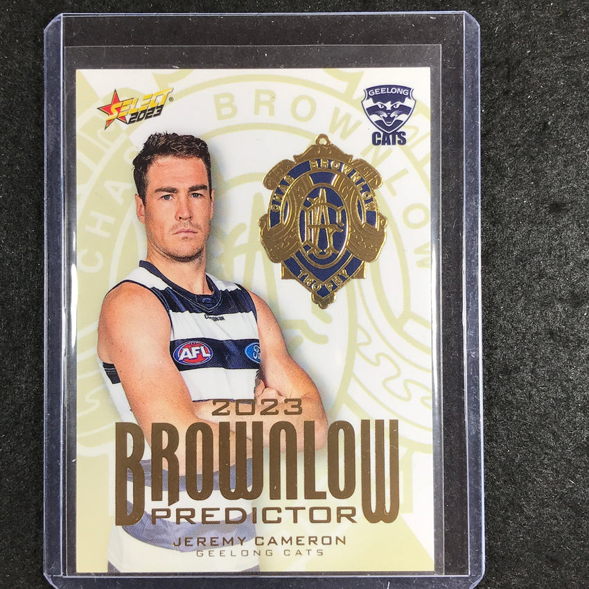 2023 Select AFL Footy Stars JEREMY CAMERON Brownlow Predictor Gold 007/260
