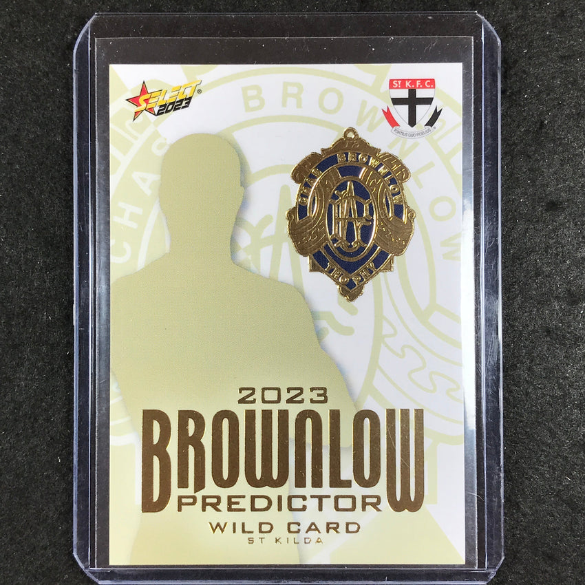 2023 Select AFL Footy Stars ST KILDA WILDCARD Brownlow Predictor Gold 007/260