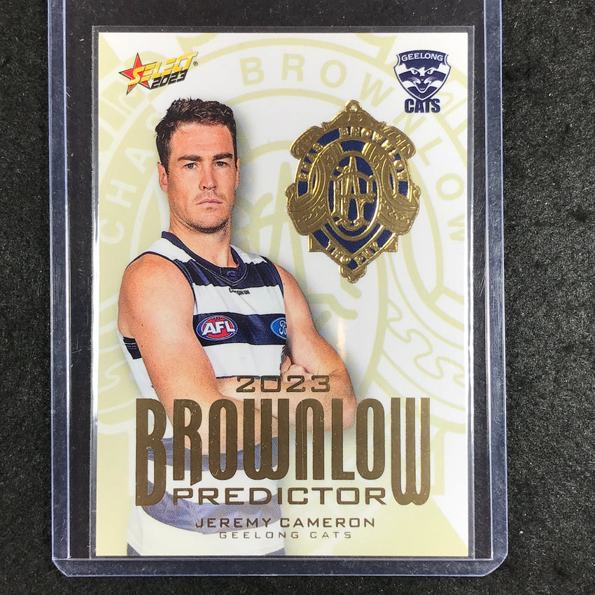 2023 Select AFL Footy Stars JEREMY CAMERON Brownlow Predictor Gold 002/260