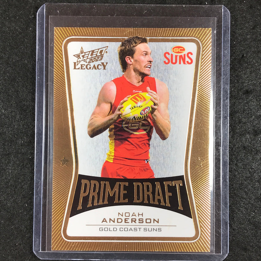 2023 Select AFL Legacy NOAH ANDERSON Prime Draft 64/100