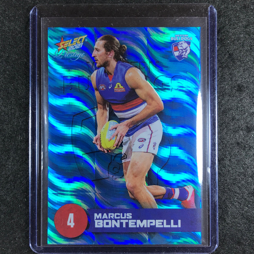 2021 Select AFL Prestige MARCUS BONTEMPELLI Blue 72/125