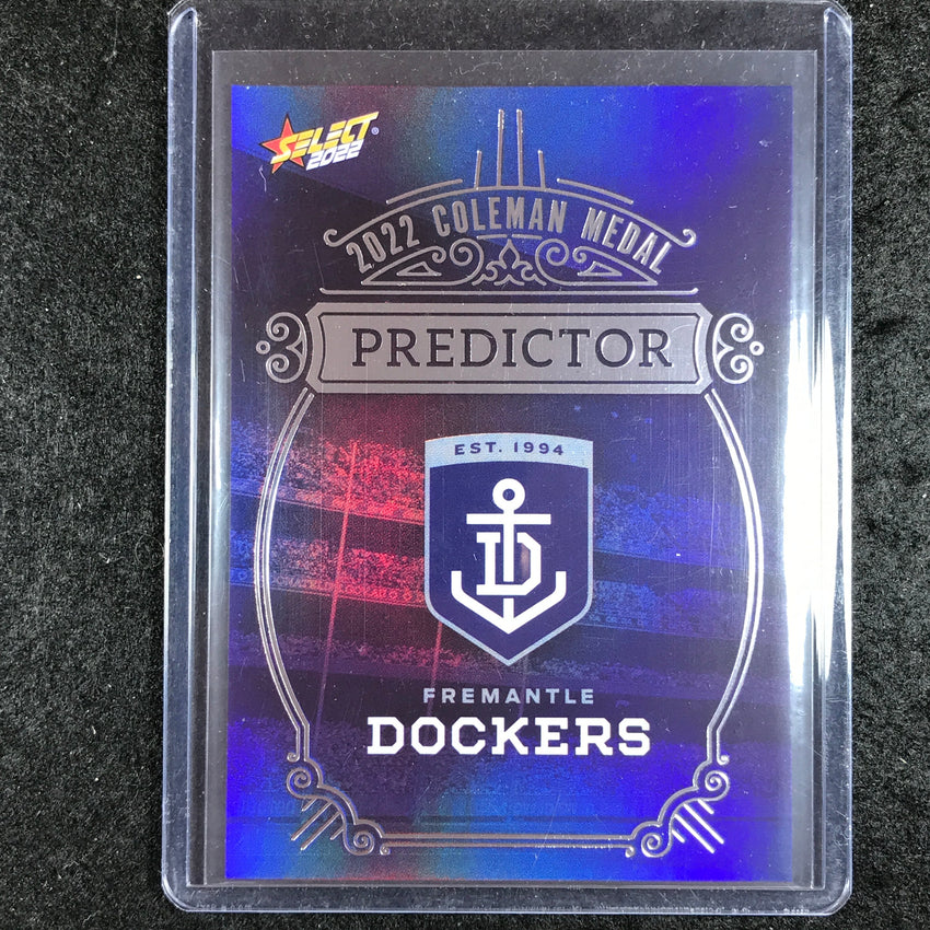 2022 Select AFL Footy Stars FREMANTLE Coleman Predictor 109/185