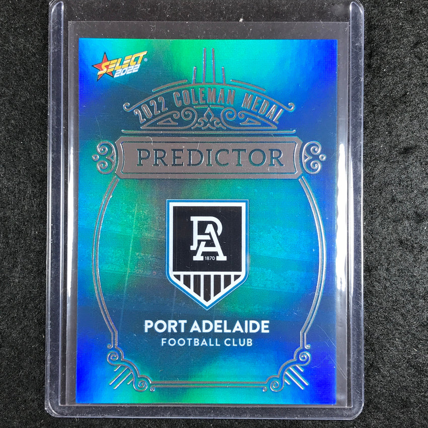 2022 Select AFL Footy Stars PORT ADELAIDE Coleman Predictor 152/185