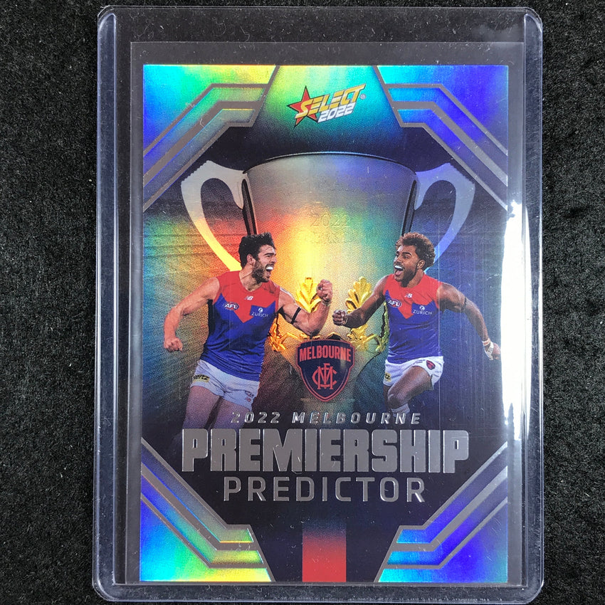 2022 Select AFL Footy Stars MELBOURNE Premiership Predictor 133/185
