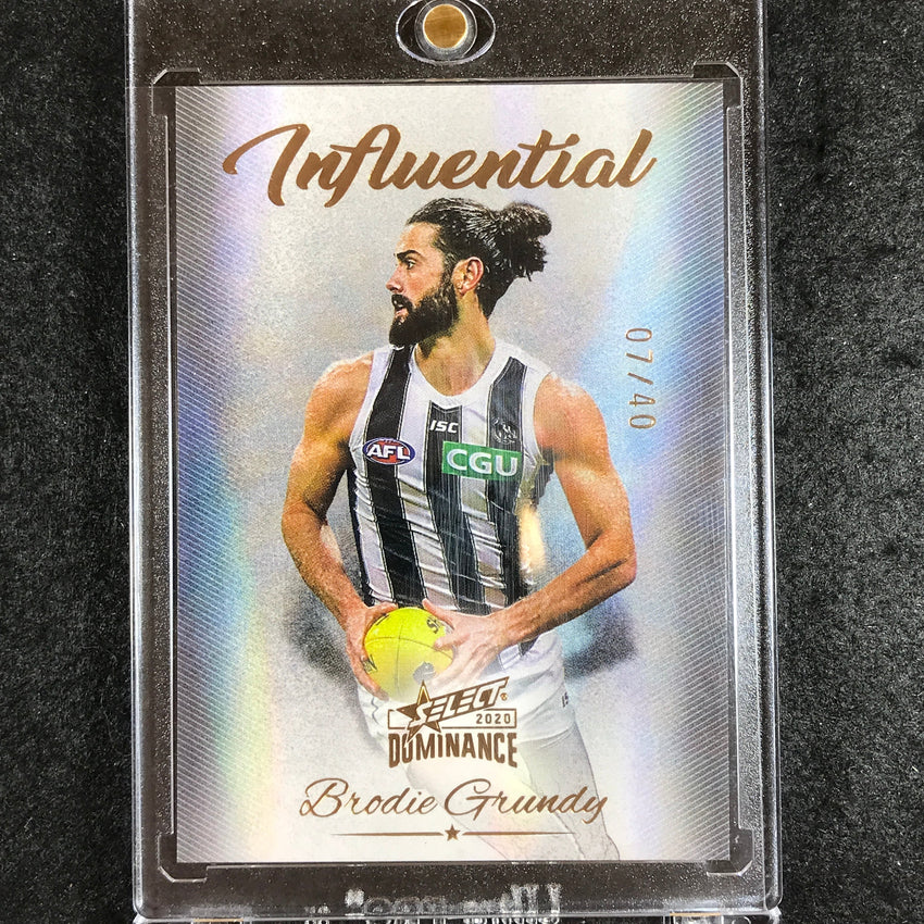 2020 Select AFL Dominance BRODIE GRUNDY Influential 07/40