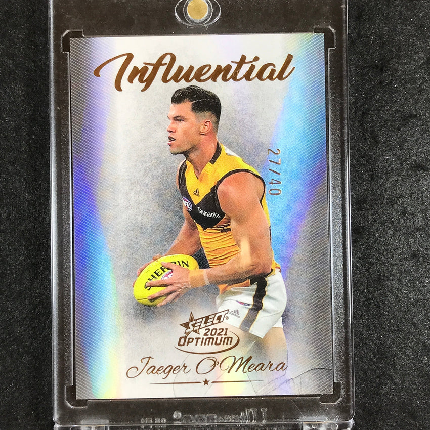 2021 Select AFL Optimum JAEGER O'MEARA Influential 27/40