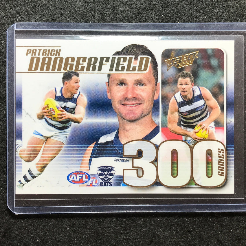 2023 Select AFL Footy Stars PATRICK DANGERFIELD 300 Games Case Card 113/300