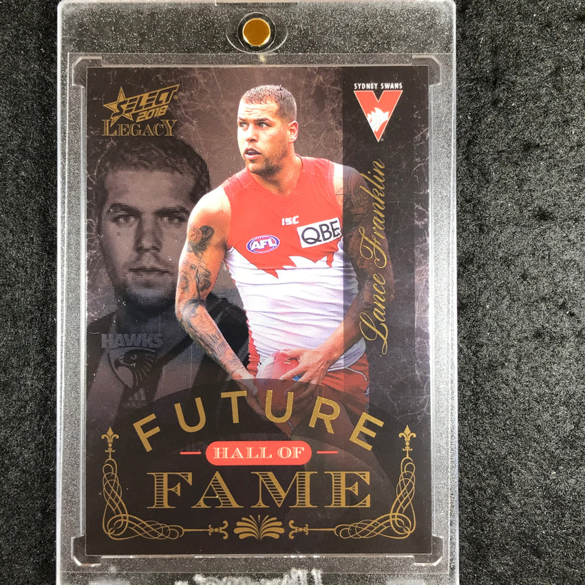 2018 Select AFL Legacy LANCE FRANKLIN Future Hall of Fame 42/50