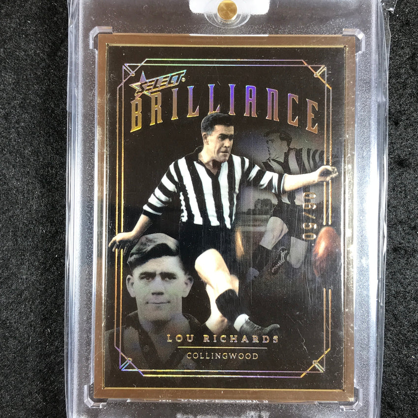 2020 Select AFL Brilliance LOU RICHARDS Gold Frame 06/50