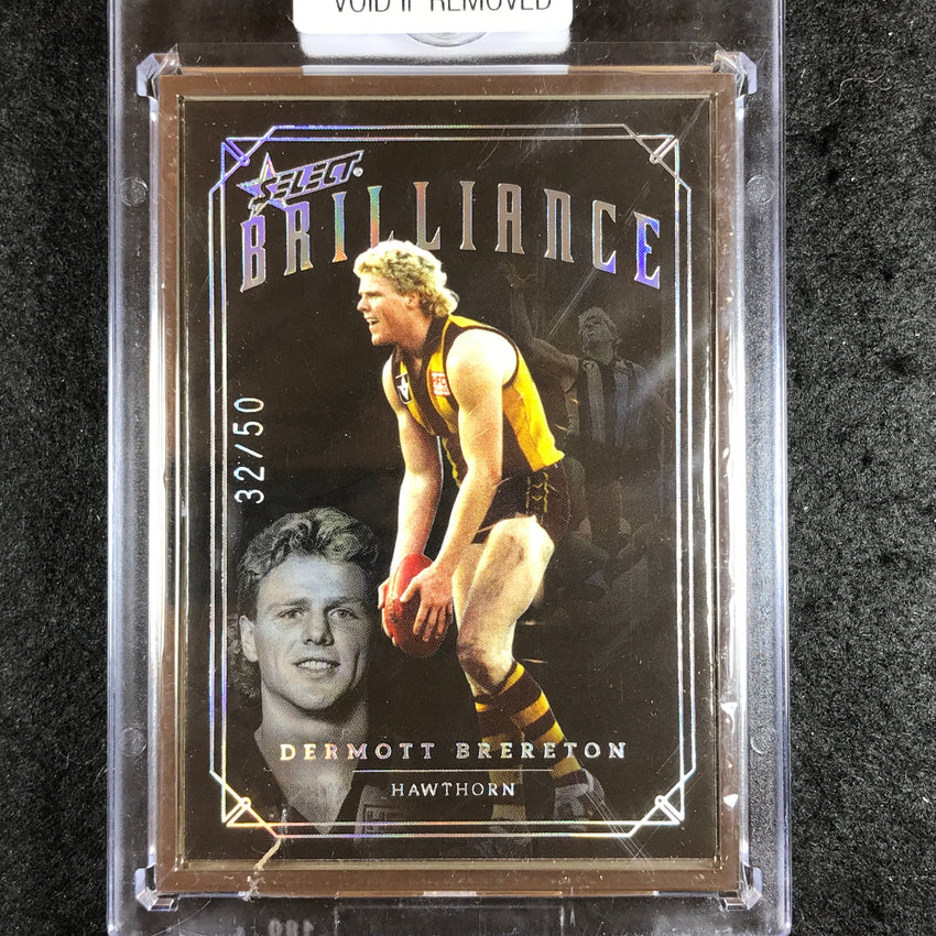 2022 Select AFL Brilliance DERMOTT BRERETON Platinum Frame 32/50