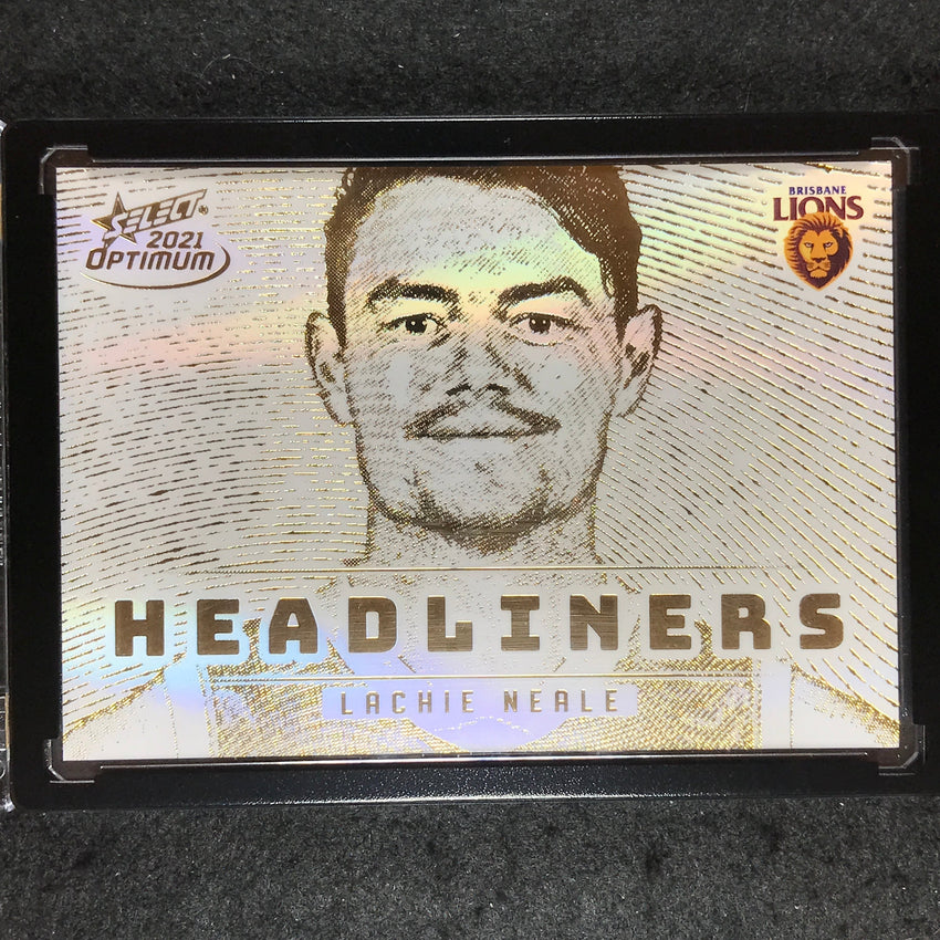 2021 Select AFL Optimum LACHIE NEALE Headliners Gold 23/25