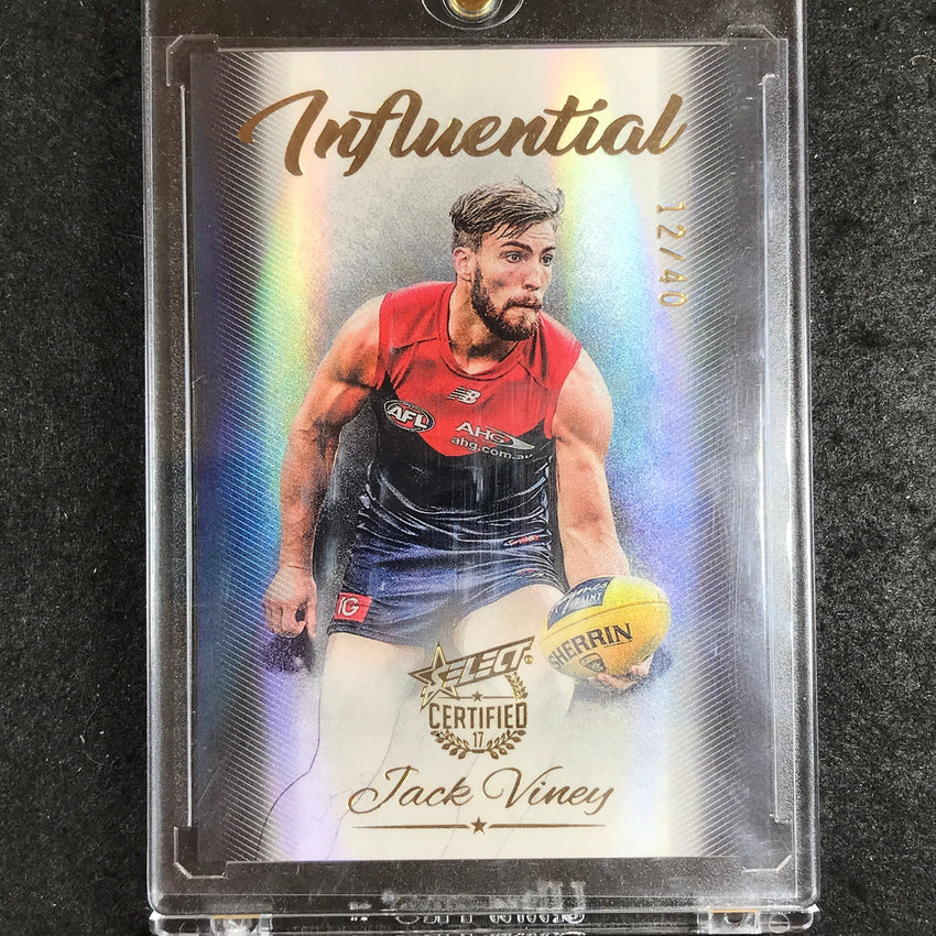 2017 Select AFL Certified JACK VINEY Influential 12/40