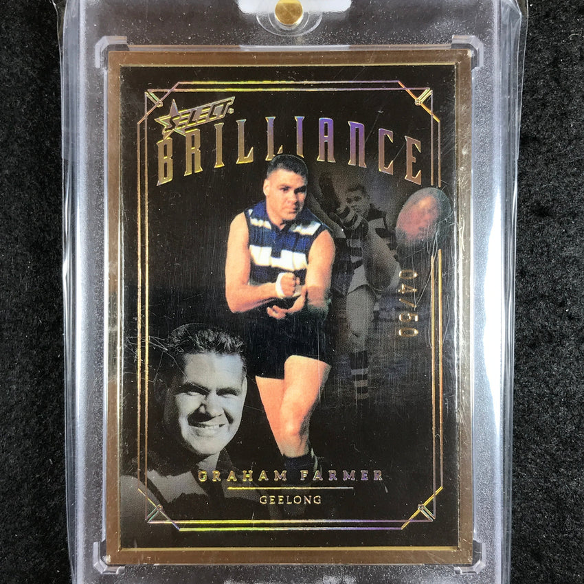 2020 Select AFL Brilliance GRAHAM FARMER Gold Frame 04/50