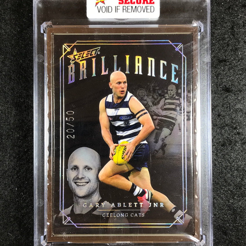 2022 Select AFL Brilliance GARY ABLETT JNR Platinum Frame 20/50