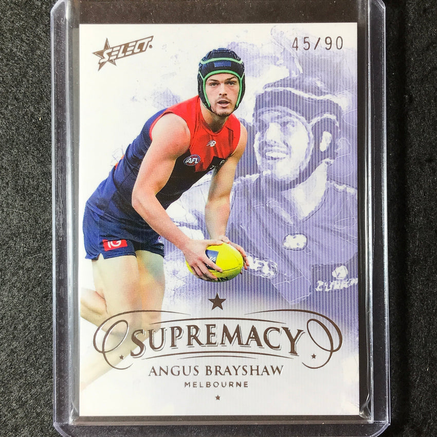2019 Select AFL Supremacy ANGUS BRAYSHAW Base 45/90