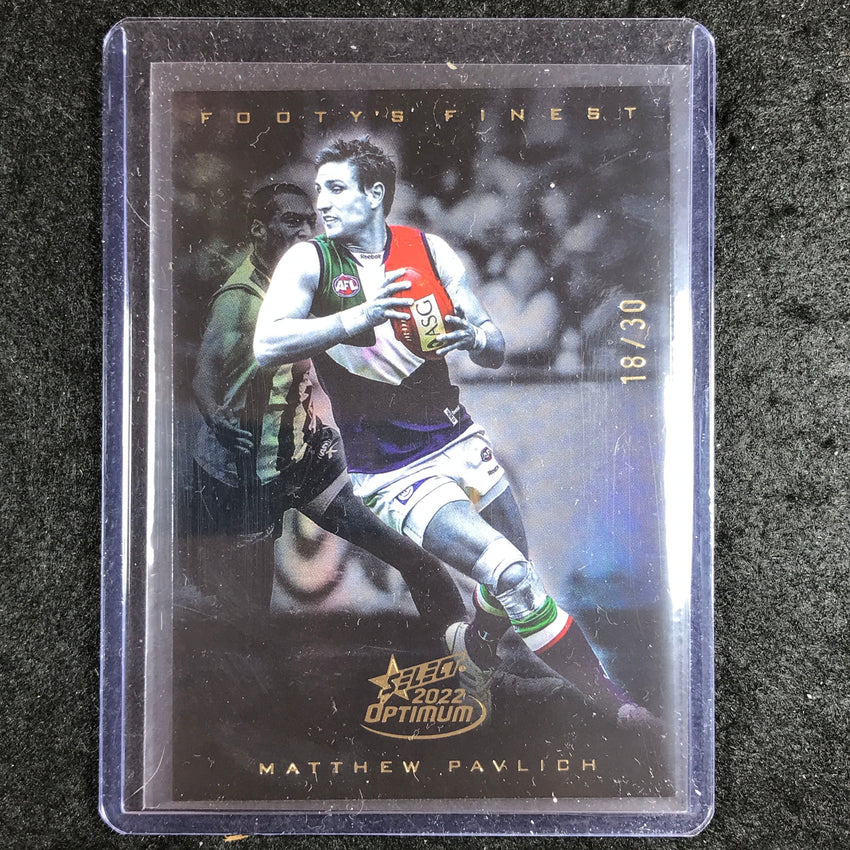 2022 Select AFL Optimum MATTHEW PAVLICH Footy's Finest 18/30