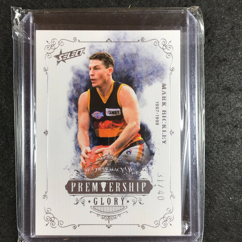 2019 Select AFL Supremacy MARK BICKLEY Premiership Glory 31/40