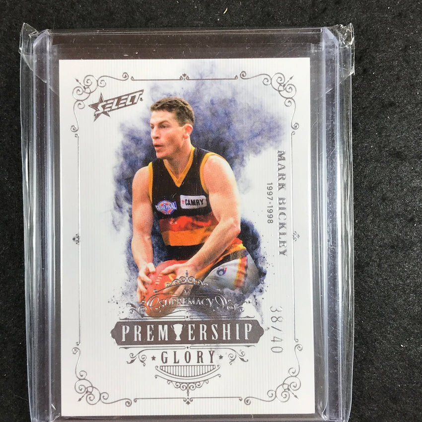 2019 Select AFL Supremacy MARK BICKLEY Premiership Glory 38/40