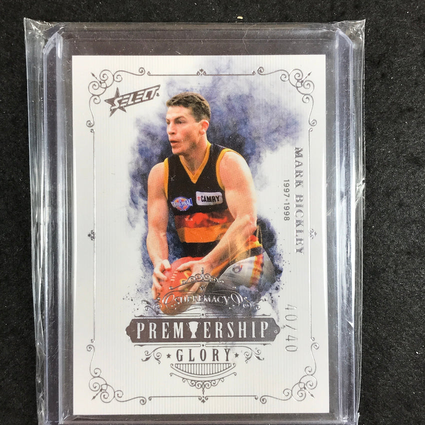 2019 Select AFL Supremacy MARK BICKLEY Premiership Glory 40/40