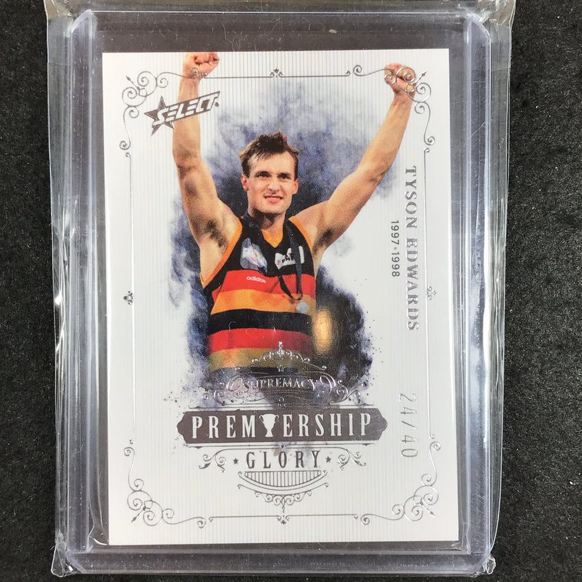2019 Select AFL Supremacy TYSON EDWARDS Premiership Glory 24/40