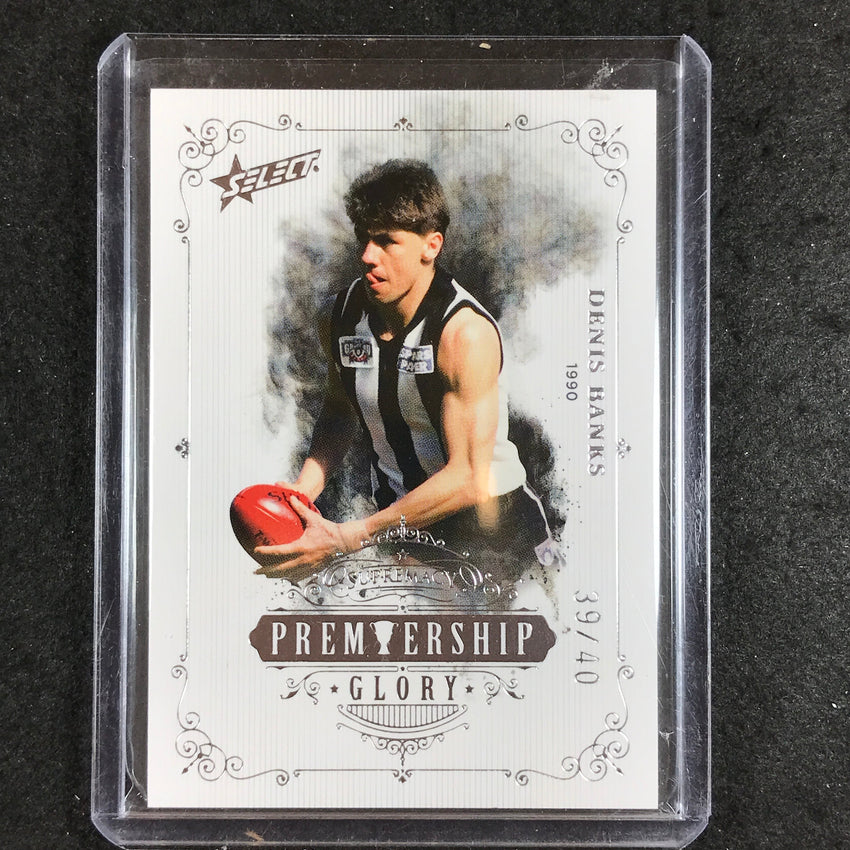2019 Select AFL Supremacy DENIS BANKS Premiership Glory 39/40