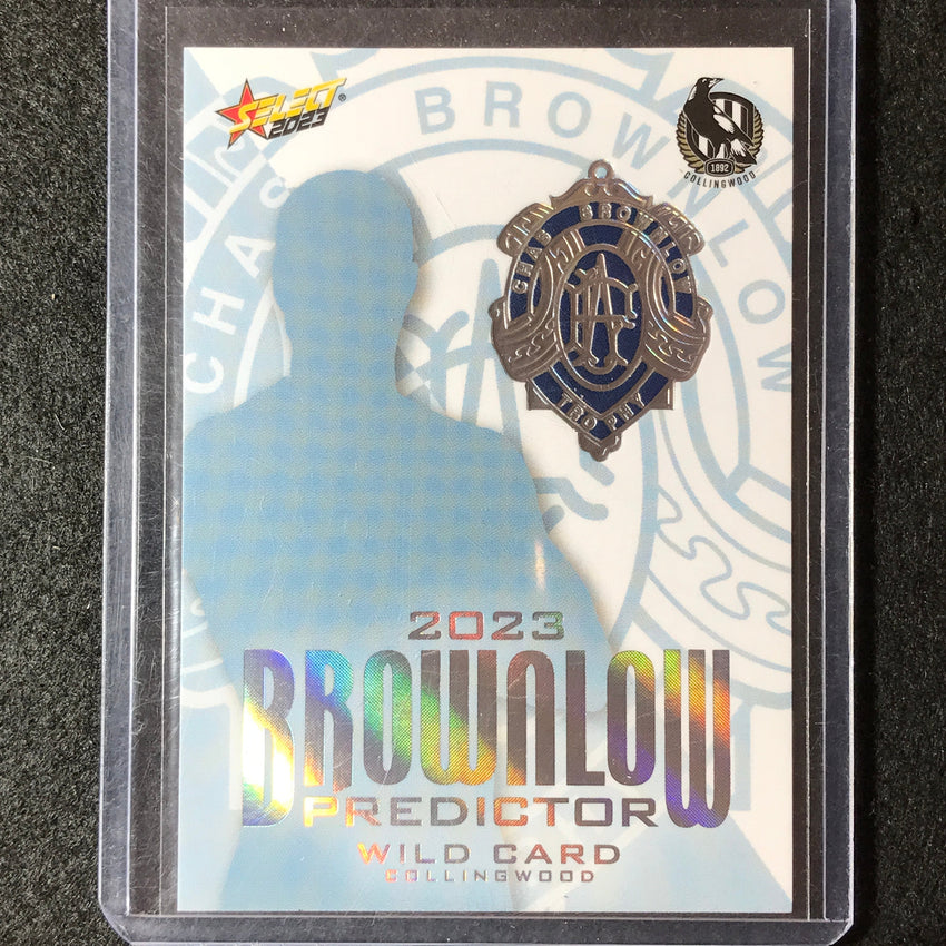 2023 Select Footy Stars COLLINGWOOD WILDCARD Brownlow Predictor Platinum 7/60