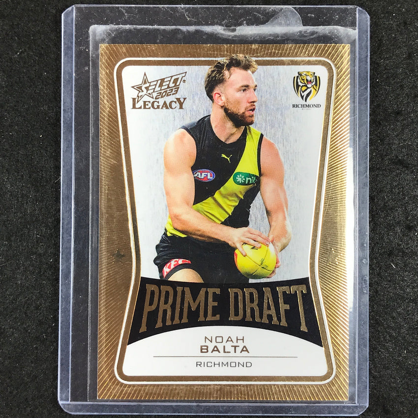 2023 Select AFL Legacy NOAH BALTA Prime Draft 24/100