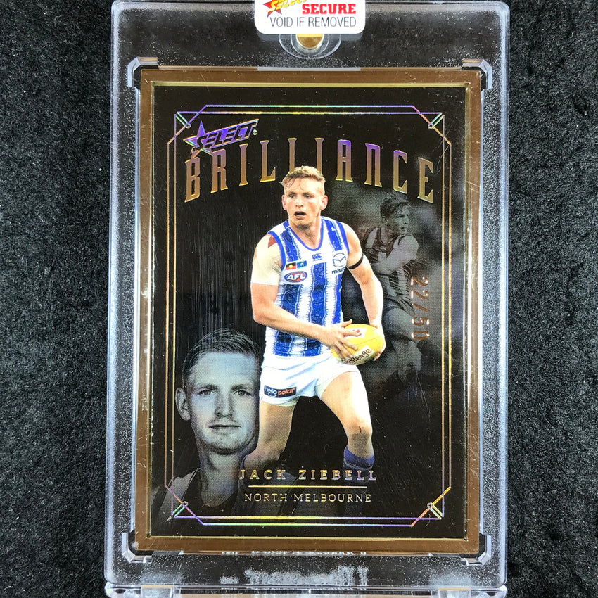 2020 Select AFL Brilliance JACK ZIEBELL Gold Frame 22/50