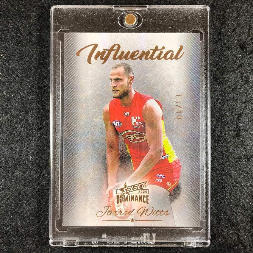 2020 Select AFL Dominance JARROD WITTS Influential 13/40