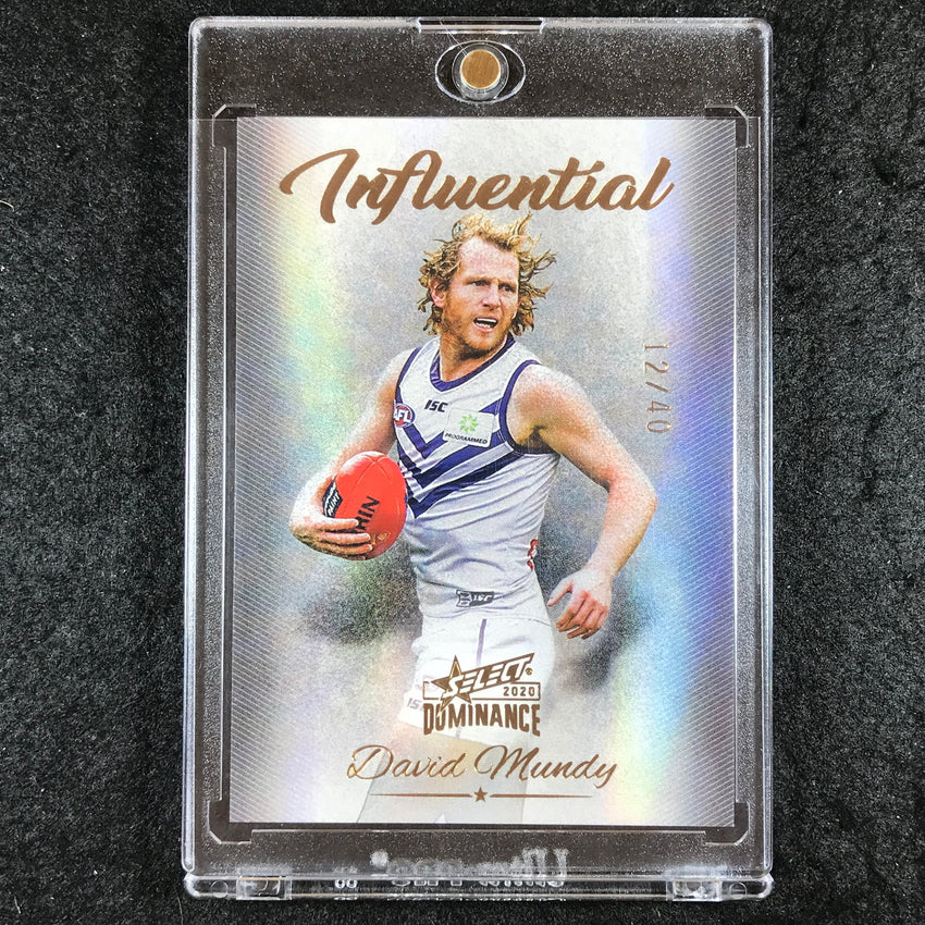2020 Select AFL Dominance DAVID MUNDY Influential 12/40