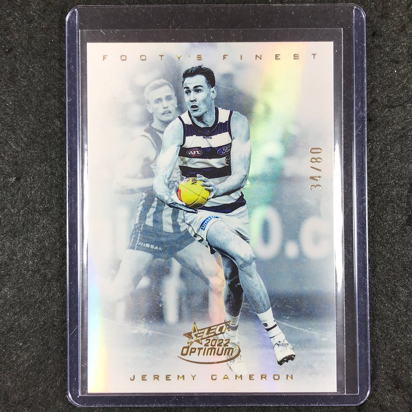 2022 Select AFL Optimum JEREMY CAMERON Footy's Finest 34/80