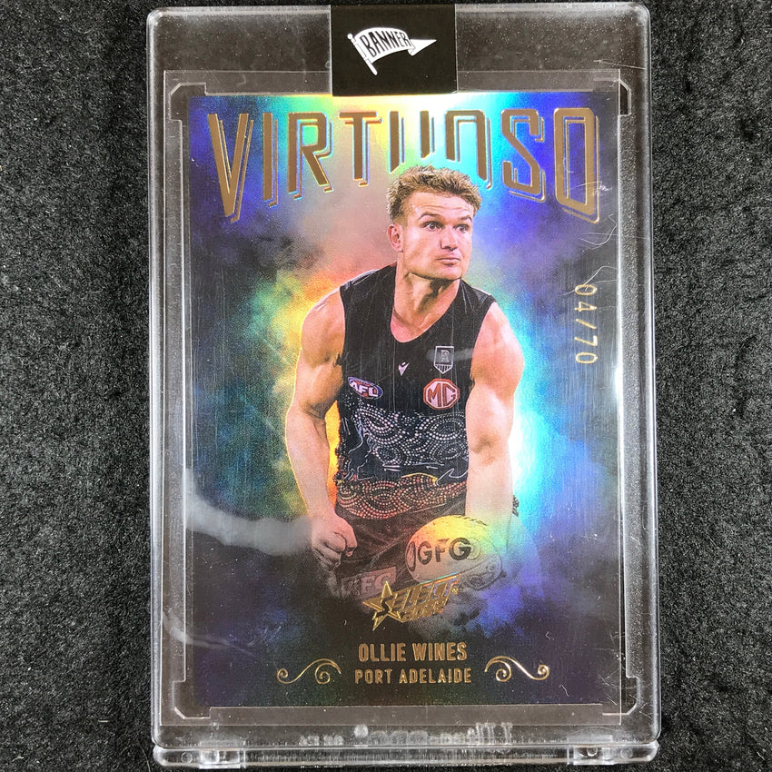 2022 Select AFL Footy Stars OLLIE WINES Virtuoso 04/70