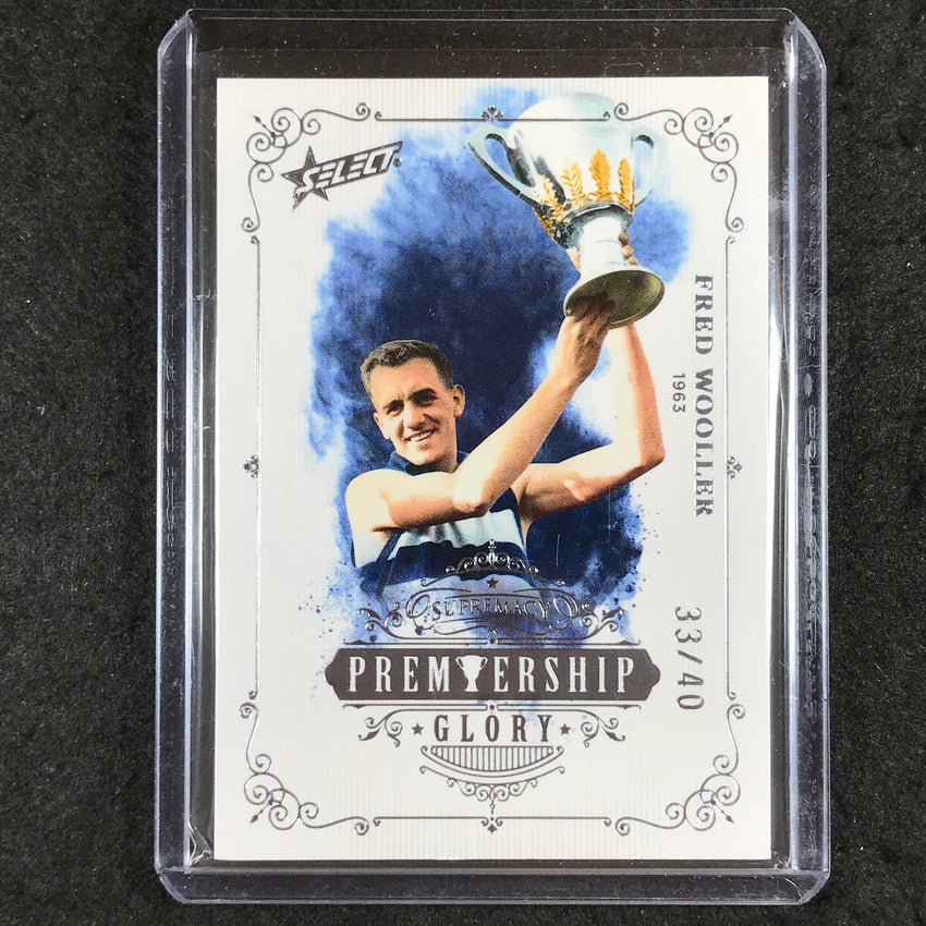 2021 Select AFL Supremacy FRED WOOLER Premiership Glory 33/40