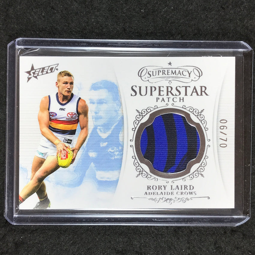 2021 Select AFL Supremacy RORY LAIRD Superstar Patch 06/70