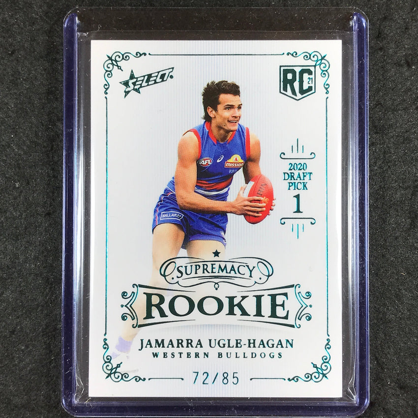 2021 Select AFL Supremacy JAMARRA UGLE HAGAN Platinum Blue 72/85