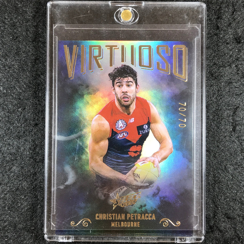2022 Select AFL Footy Stars CHRISTIAN PETRACCA Virtuoso 70/70