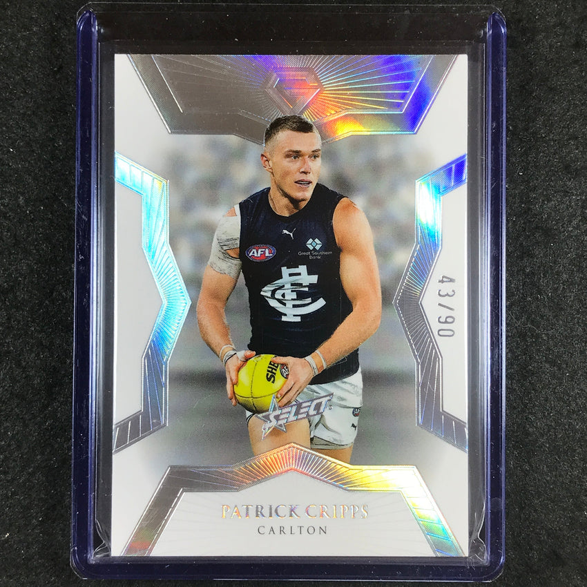2023 Select AFL Gem PATRICK CRIPPS Base 43/90