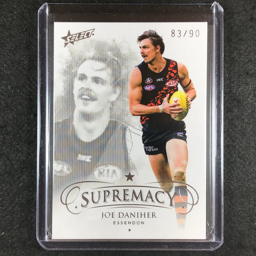 2019 Select AFL Supremacy JOE DANIHER Base 83/90