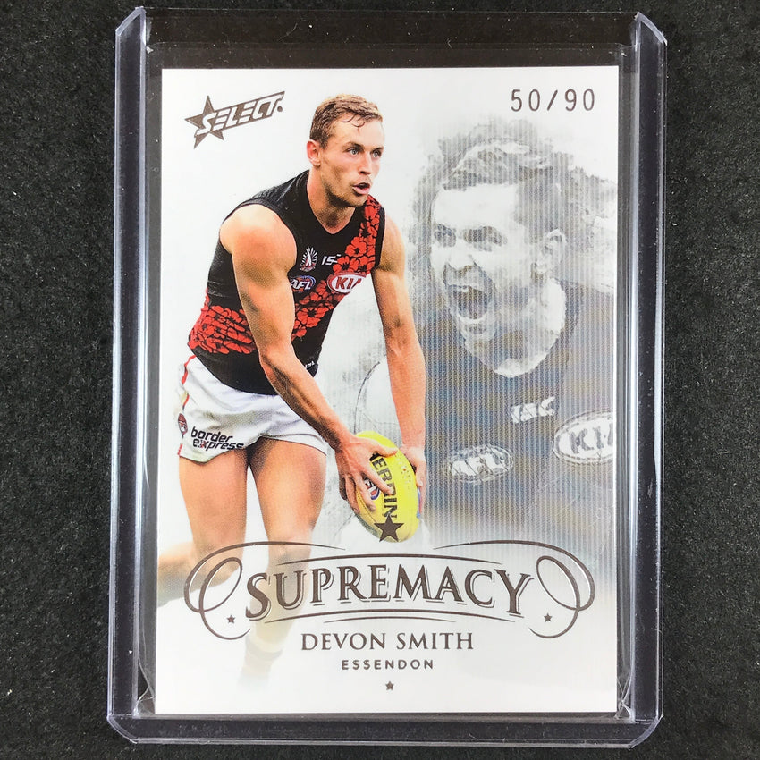 2019 Select AFL Supremacy DEVON SMITH Base 50/90